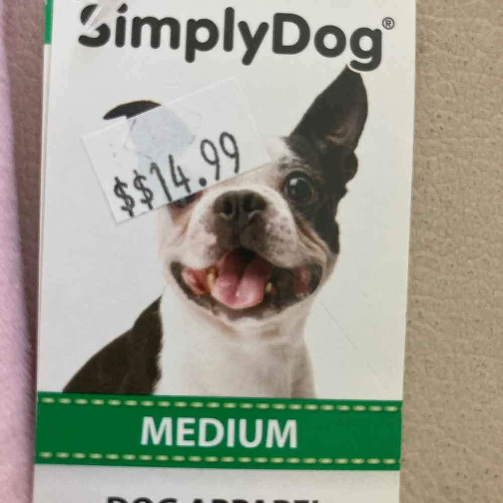 NWT “Simply Dog” Size M Hoodie